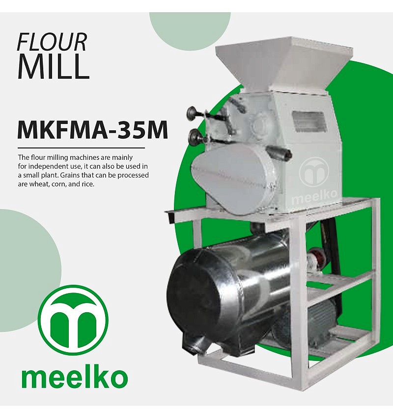 Imagen del producto Molino de Harina MKFMA-35M de 120 kg/h - Meelko